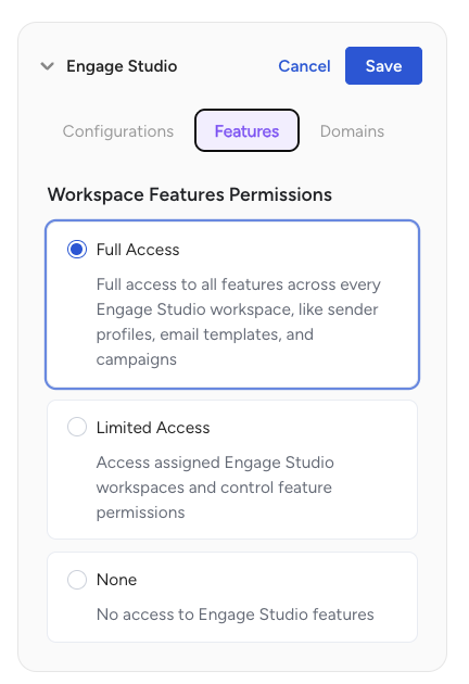 Feature Permissions